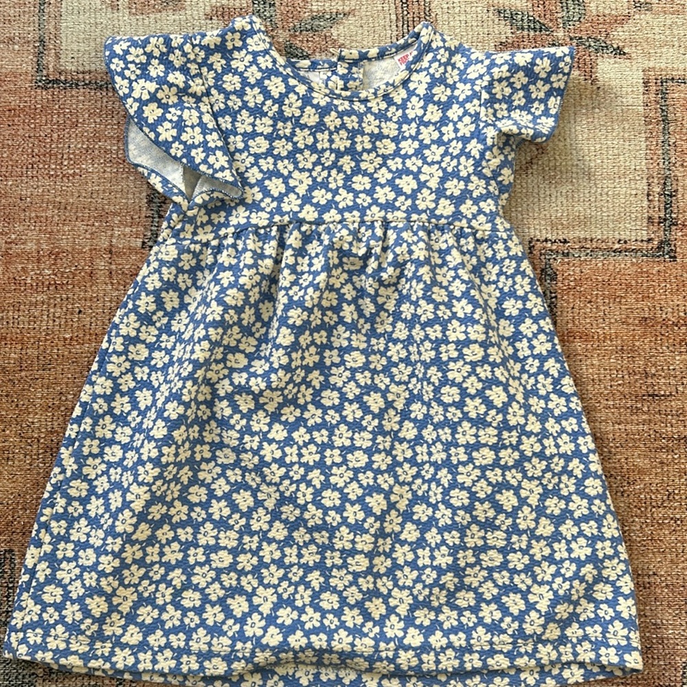 2-3T Zara flutter sleeve dress